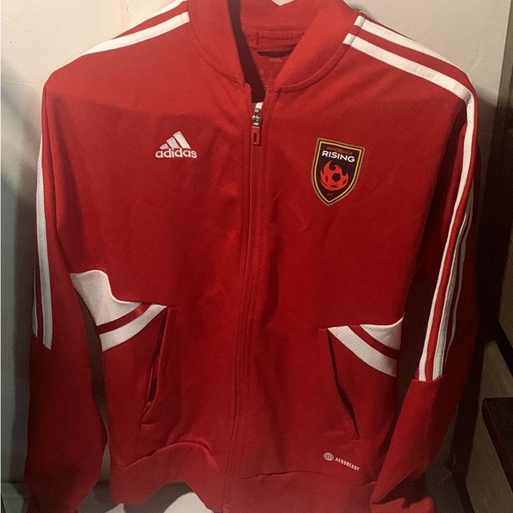 Phoenix Rising Jersey Adidas Aeroready Official Team Apparel - Red - Adult Small